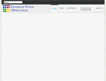 Tablet Screenshot of prisonobservatory.org